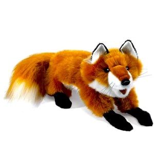 COPY - Folkmanis Red Fox Hand Puppet Like New $45 retail Adorable